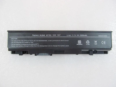 Батарея для ноутбука Dell Studio 1535 WU946, 5200mAh, 6cell, 11.1V, Li-ion, черная,