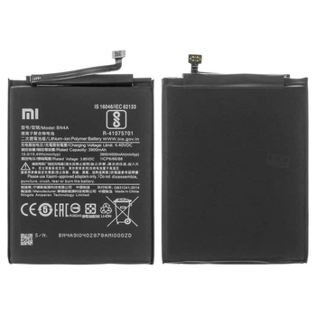 Аккумулятор BN4A для Xiaomi Redmi Note 7, Redmi Note 7 Pro, Li-Polymer, 3,85 B, 4000 мАч, (PRC), M1901F7G, M1901F7H,