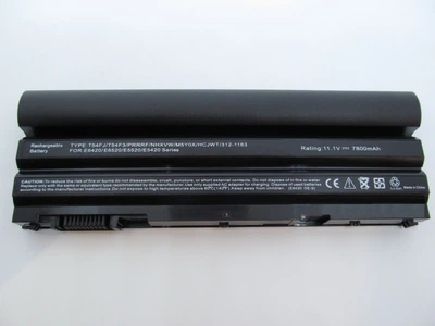 Батарея для ноутбука Dell Latitude E5420 NHXVW, 7800mAh, 9cell, 11.1V, Li-ion, черная,