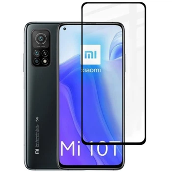 Защитное стекло Fiji Premium для Xiaomi Mi 10T / Mi 10T Pro полная проклейка Anti-Static черный