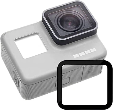 Скло об'єктива для GoPro 7 Silver/White (разом пошкодженого)