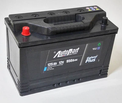 Автомобильный аккумулятор Autopart Galaxy Plus 6СТ 125 (+/-) 12В, 125Ач, 950А