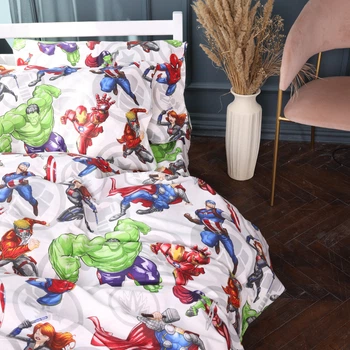Підковдра MirSon Бязь Kids Time 17-0823 Hero Force 143х210 см (2200011553849)