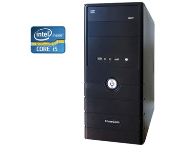 ПК FrimeCom LB-051 BL Tower / Intel Core i5-2400S (4 ядра по 2.5 - 3.3 GHz) / 8 GB DDR3 / 128 GB SSD / Intel HD Graphics 2000 / DVD-RW б/у