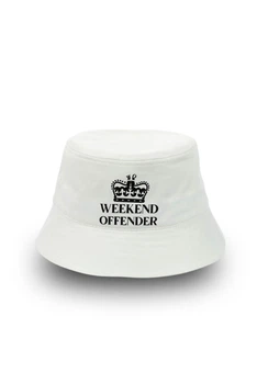 Молодежная панама Викенд Оффендер / Weekend Offender 56-58 см. Белый