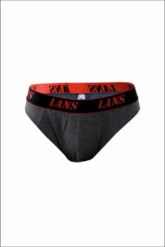 Трусы мужские хлопок Спорт (2шт) Lans 03.037 XL, Серый