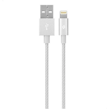 Кабель Ttec USB - Lightning (M/M), AlumiCable, 1.2 м, Сріблястий (2DKM02G)