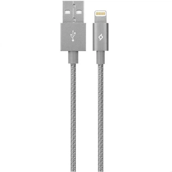 Кабель Ttec USB - Lightning (M/M), AlumiCable, 1.2 м, Космічний сірий (2DKM02UG)