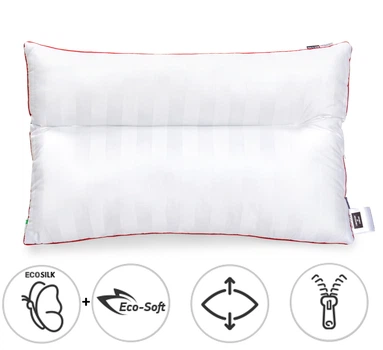 Подушка ортопедическая MirSon DeLuxe №567 Eco-Soft + EcoSilk 50х70 см (2200000625182)