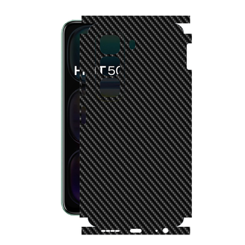 Захисна плівка StatusSKIN для Infinix Hot 50 Корпус Вініл Карбон чорний