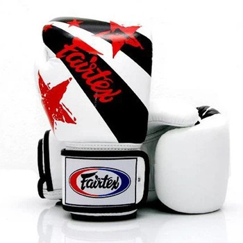 Перчатки боксерские Fairtex Universal Gloves BGV-1 White Nation (BGV-1-WN-12 oz)