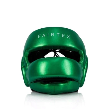 Боксерский шлем Fairtex HG17 Pro Sparring Headguard Green (HG17-GN-M)