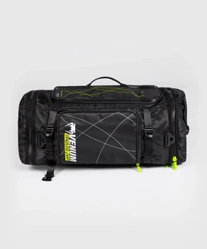 Сумка-рюкзак Venum Training Camp 4.0 Sports Bags Black Neon Green (VENUM-05500-103)