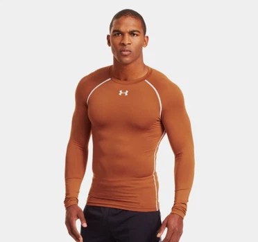 Компрессионная футболка Under Armour Sonic Compression Texas Orange (1236223-875-XXL)