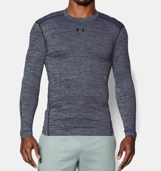 Компрессионная футболка Under Armour ColdGear Armour Twist Crew Long Sleeve Black (1265655-100-M)