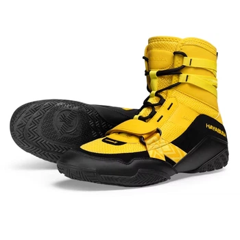 Боксерки Hayabusa Strike Boxing Shoes Yellow (SBS-Y-11-45)