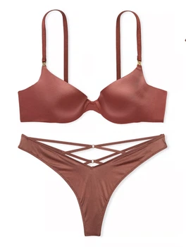 Комплект Very Sexy Victoria’s Secret коричневий 36B-M