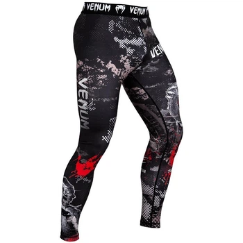 Компрессионные штаны Venum Zombie Return Spats Black (VENUM-03221-001-XL)