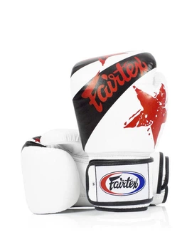 Боксерские перчатки Fairtex BGV1 Universal Gloves Nation White (BGV1-NATWH-10oz)