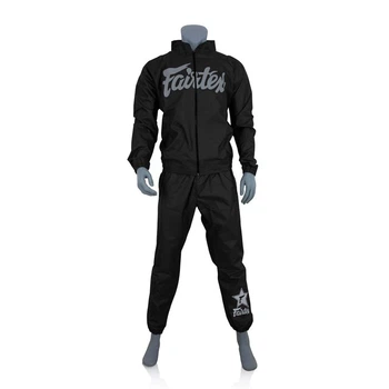 Костюм-сауна Fairtex VS3 Vinyl Sweat Suit Black Grey (VS3-BKGR-XL)