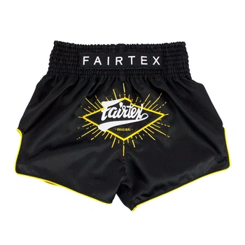 Тайські шорти Fairtex BS1903 Focus Black (BS1903-S)