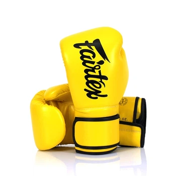 Детские боксерские перчатки Fairtex BGV14 Yellow (BGV14-K-YE-6oz)