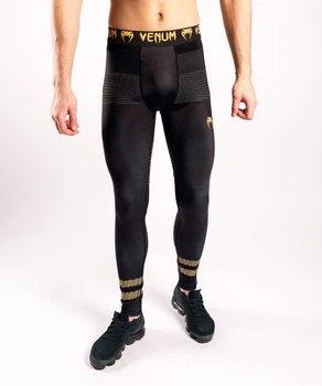 Компрессионные штаны Venum Club 182 Spats Black Gold (VENUM-03597-126-XL)