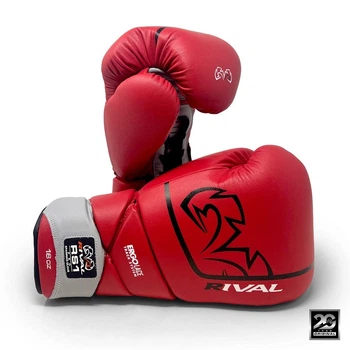 Боксерские перчатки Rival RS1 Leather Pro Sparring Gloves Red (RS1-20A-Red-18oz)