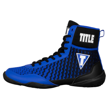 Боксерки Title Boxing Predator II Shoes 2.0 Black Blue (TBS39-BKBL-11-45)