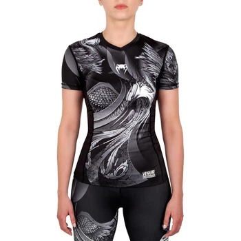 Женский рашгард Venum Phoenix Rashguard Short Black (VENUM-03395-108-XS)