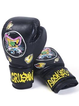 Боксерские перчатки MANTO Boxing Gloves Panther (MNG001-BLK-12OZ)