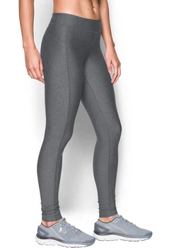 Женские компрессионные леггинсы Under Armour HeatGear Armour Legging Carbon Heather (1297910-090-M)