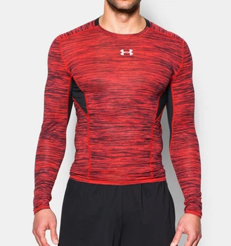 Компрессионная футболка Under Armour HeatGear CoolSwitch Long Sleeve Compression Shit Red (1275057-984-L)