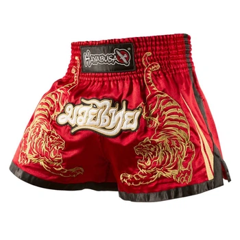 Тайские шорты Hayabusa Premium Muay Thai Shorts Red (HPM-RD-36)