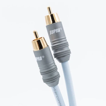 Кабель міжблочний RCA-RCA Supra DAC-SC 1RCA-1RCA 8 м синій