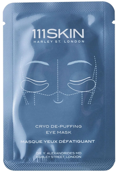 Zestaw maseczek pod oczy 111Skin Cryo De-Puffing 8 x 6 ml (5060280377914)