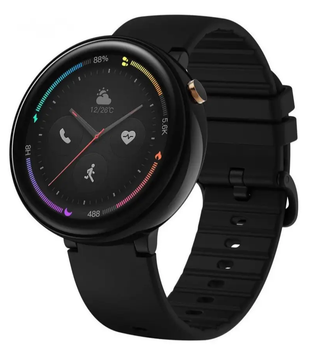 Смарт-годинник Amazfit Nexo AC1817 1.39" / eSIM / GPS / Wi-Fi / Bluetooth / IP68 / до 2 днів / Amazfit OS / Black Б/В