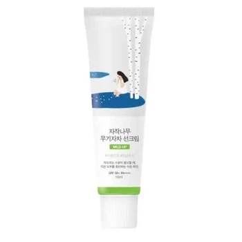 Солнцезащитный крем Round Lab Birch Moisturizing Mild-Up Sunscreen, SPF 50+ PA++++, 50 ml