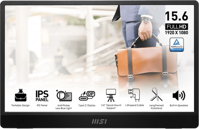 Monitor 15.6" MSI PRO MP161 E2U
