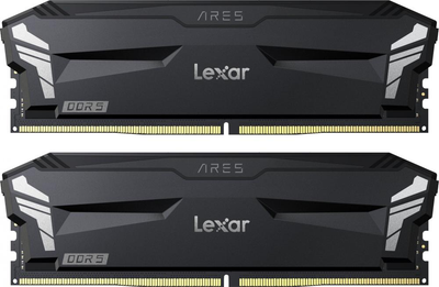 Pamięć RAM Lexar Ares DDR5-6000 32768MB (Zestaw 2x16384MB) Black (LD5U16G60C320A-RGD)