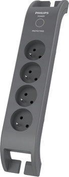 Listwa zasilająca Philips SPN3140A/60 4 gniazda 2 m Szary