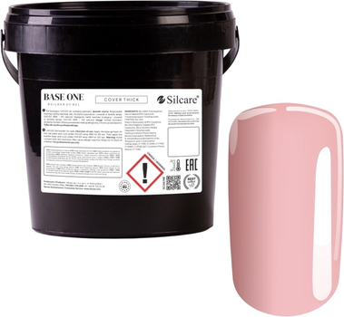 Гель для нарощування нігтів Silcare Base One Cover Thick 1 кг (5902560569476)
