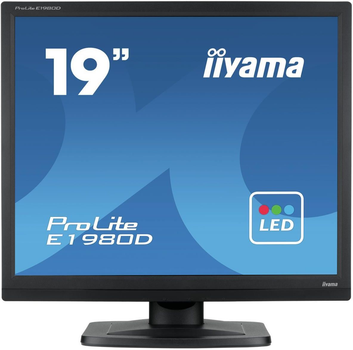 Монітор 19" Iiyama ProLite E1980D-B1