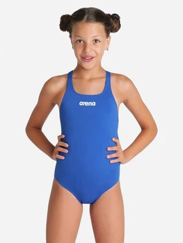 Детский слитный купальник для девочки Arena Team Swimsuit Swim Pro Solid 004762-720 116 см Синий (3468336646168)