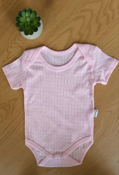 Боди для малыша Murat baby короткий рукав 62-68 розовый