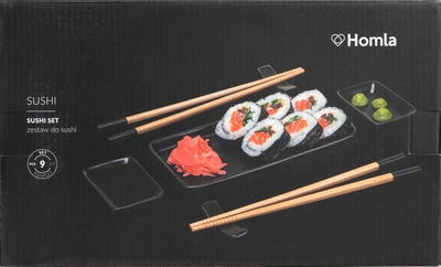 Набір для суші Homla SUSHI чорний 9 предметів (5906496744532)