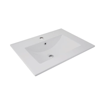 Раковина Qtap Albatross 600х460х180 White без донного клапана QT01113060CW1