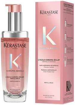 Olejek do włosów farbowanych Kérastase Chroma Absolu Refillable 75 ml (3474637219659)