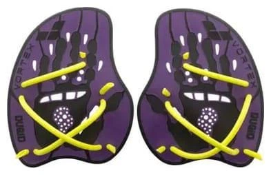 Лопатки для плавания Arena VORTEX EVOLUTION HAND PADDLE фиолетовый, желтый Унисекс L