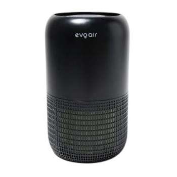 Очиститель воздуха Evoair Yuvo 3-в-1 HEPA + уголь + УФ-C, 4 режима работы, ночной режим, черный
